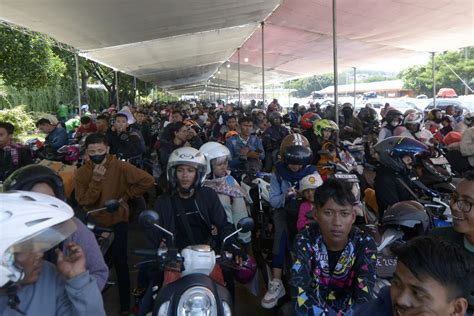 Puncak Arus Balik Sepeda Motor Di Pelabuhan Bakauheni ANTARA News