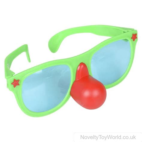 Clown Nose Glasses