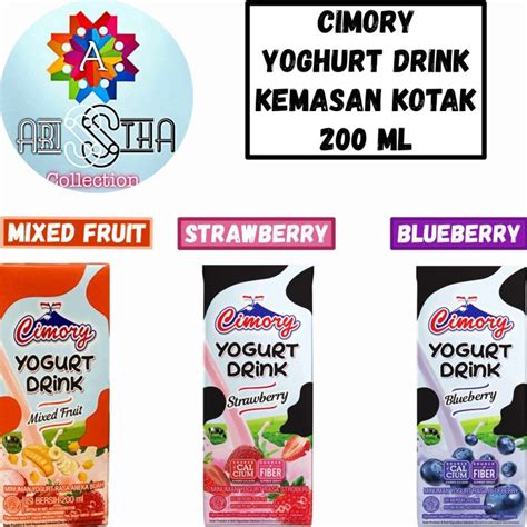 Cimory Minuman Yoghurt Drink Kemasan Kotak 200 ML Lazada Indonesia