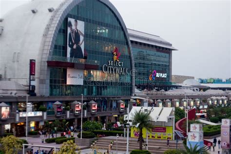 Exterior Of Select Citywalk In Delhi Editorial Stock Photo Image Of