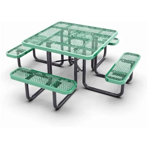 Square Picnic Table Square Portable Commercial Picnic Table