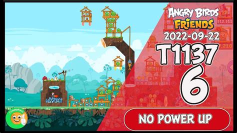 Angry Birds Friends Level 6 Tournament 1137 No Power Up Walkthrough Youtube