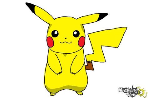 How To Draw Pikachu DrawingNow