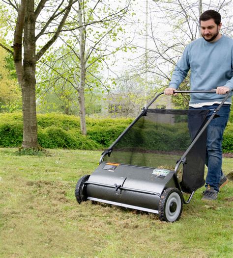 Buy Handy 26in Manual Push Lawn Leaf Sweeper Handy Leaf Sweepers