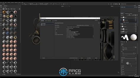 Substance Painter 3d纹理制作基础核心技术视频教程 3d与动画教程 人人cg 人人素材 Rrcg