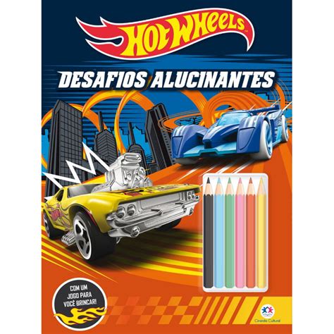 Livro Atividades E Divers O Hot Wheels