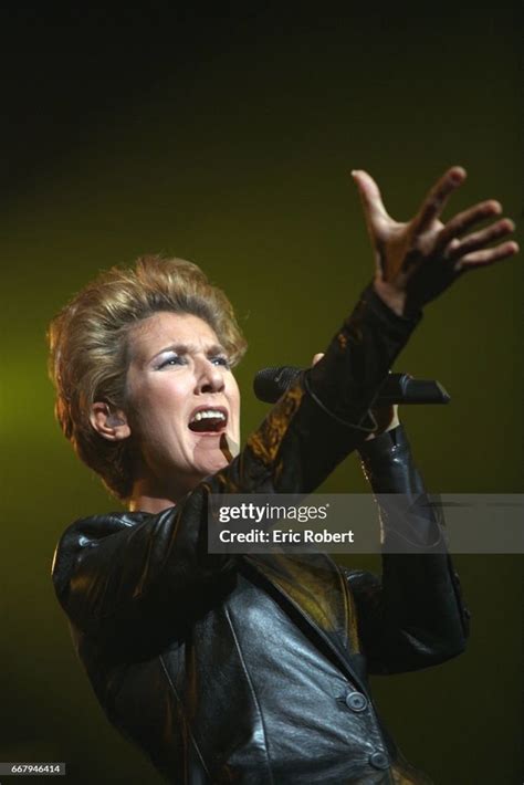 Canadian Celine Dion In Concert At The Zenith News Photo Getty Images