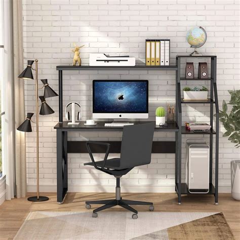 Maximizing Your Desk With Storage Shelves - Home Storage Solutions