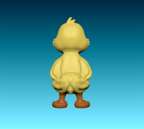 STL file little quacker the duck from tom and jerry 🦆 ・3D printable ...