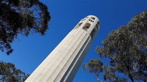 Download Coit Tower Worms Eye View Wallpaper
