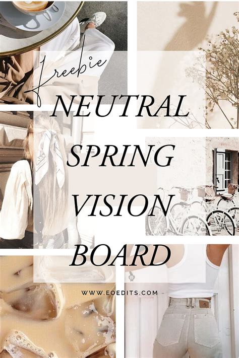 Spring Freebie Vision Board