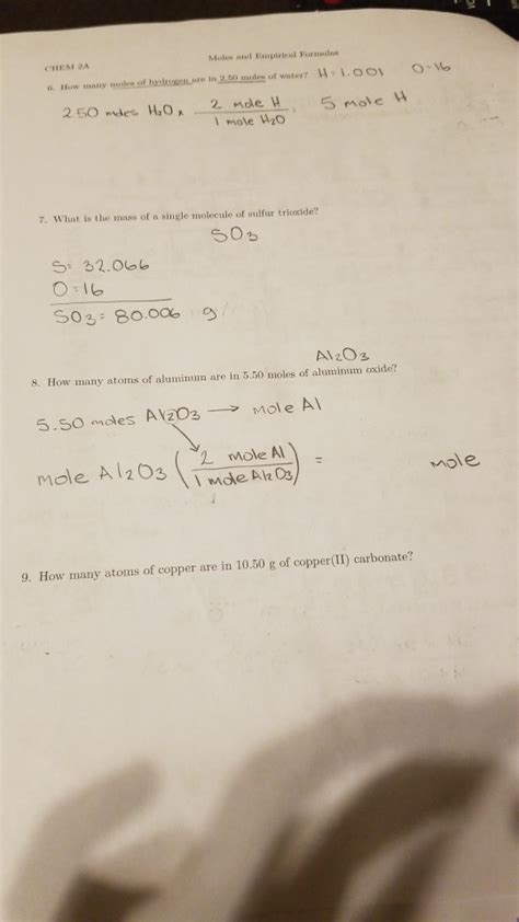 Solved How Many Atoms Of Copper Are In Grams Of Copper Chegg