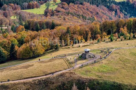 Waldkirch Aus Der Vogelperspektive Herbstluftbild Berglandschaft