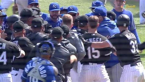 Benches Clear During Royals-White Sox Game After Tim Anderson Drilled ...