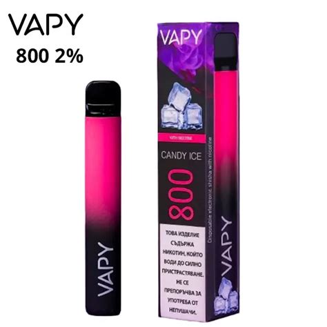 VAPY 800 Cu Nicotina 2 Tigara De Unica Folosinta