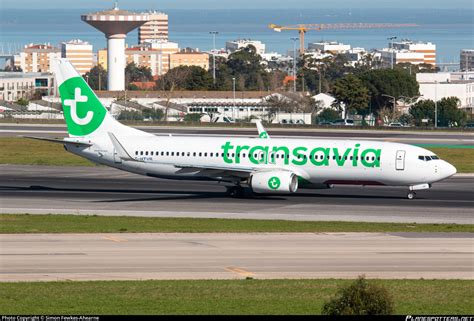 F HTVB Transavia France Boeing 737 8K2 WL Photo By Simon Fewkes ID