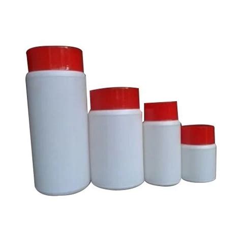 Round Shape Leak Resistant Plain White Hdpe Plastic Bottle At Best