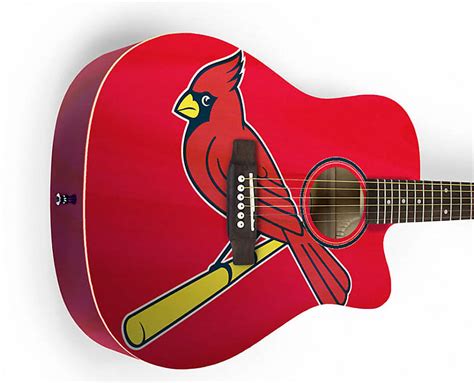 Woodrow St Louis Cardinals Acoustic Guitar 195011 Reverb