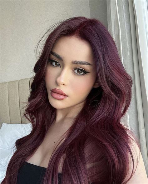 Wine Hair Color Pretty Hair Color Hair Color For Black Hair Wine