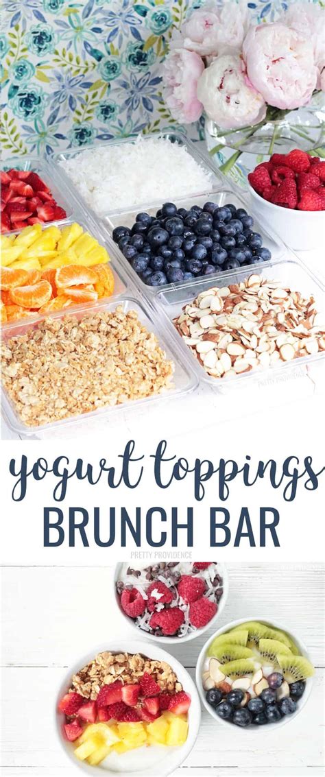 Diy Yogurt Bar For A Crowd Customize Your Own Delightful Yogurt Bowls