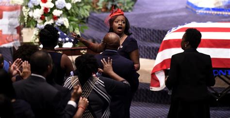 Photos Baton Rouge Community Pays Final Respects To Officer Montrell