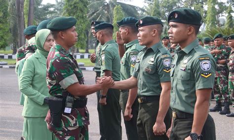 Raider Khusus Upacara Pindah Kotama Brigif Siwah Kodam Iskandar