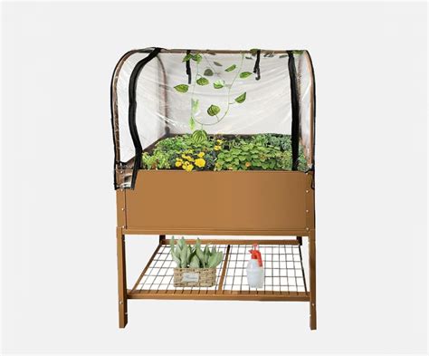 Greenhouse Planter Box With Cover Masterkey Home Garden