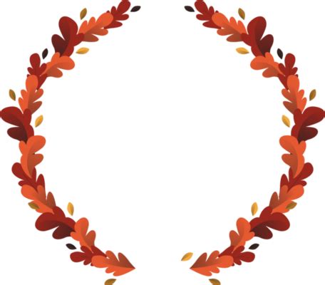 Leaf Wreath PNGs for Free Download