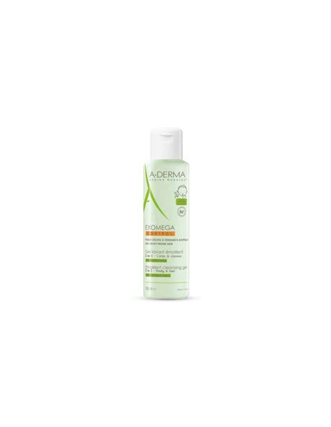 Comprar A Derma Exomega Gel Limpiador En Cuerpo Y Cabello Ml