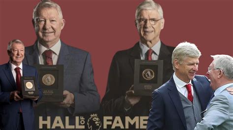 Legendary Managers Sir Alex Ferguson And Arsene Wenger Inducted Into