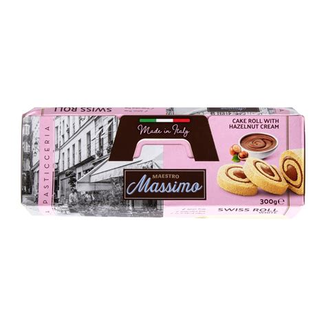 Maestro Massimo Cake Roll With Hazelnut Cream 300 G Online At Best