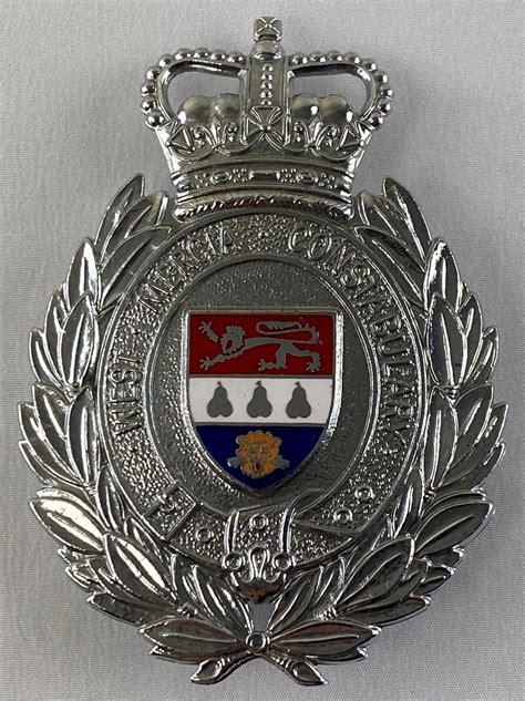 West Mercia Constabulary Helmet Badge | Time Militaria