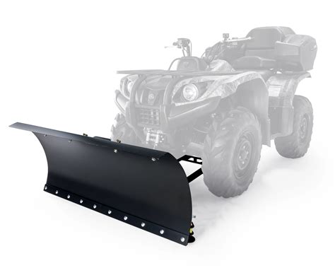 Buy Black Boar ATV Straight Blade Snow Plow at BlackBoarATV.com/snowplow