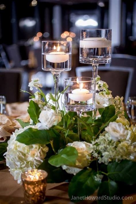 20 Elegant Wedding Centerpieces With Candles For 2018 Trends