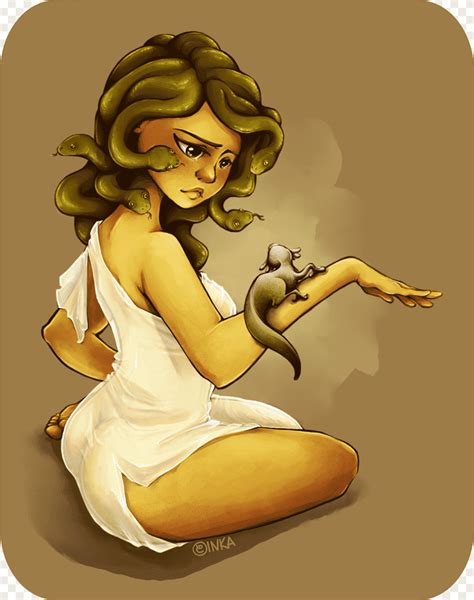 Medusa Lamia Poseidon Greek Mythology Gorgon Colored Medusa S Png