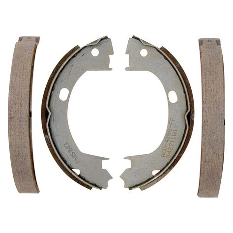 Acdelco Bonded Parking Brake Shoe Rear B The Home Depot