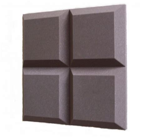 Tegular Foam Sound Absorbing Tiles For Walls And Ceilings