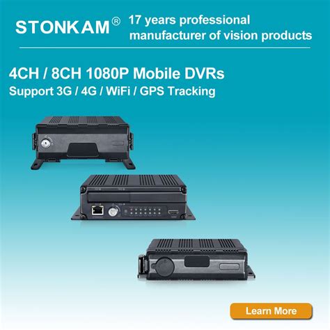 STONKAM Mobile DVRs Gps Tracking Commercial Vehicle Gps