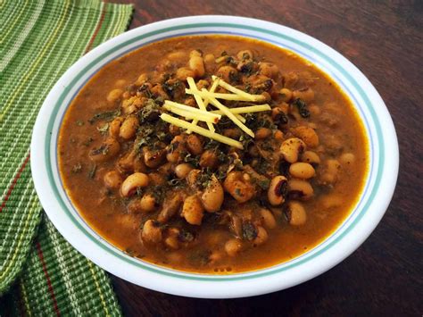 Punjabi Lobia Masala Recipe Punjabi Style Black Eyed Beans Curry By