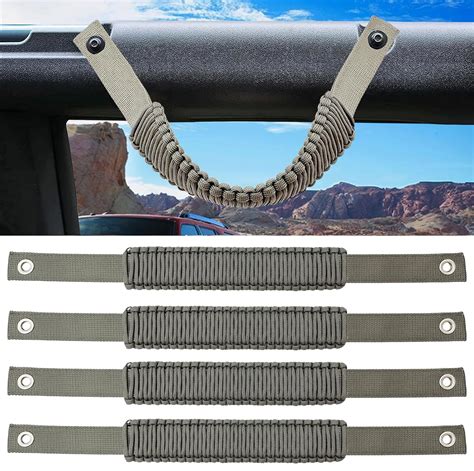 Amazon Kkikk Bronco Grab Handles Pack Automotive Paracord Roll