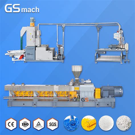 Underwater Pelletizing System For Plastic Granulator Machine Extruder