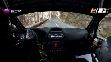 Onboard Jo O Silva Rui Rodrigues Renault Clio R Pec Rali