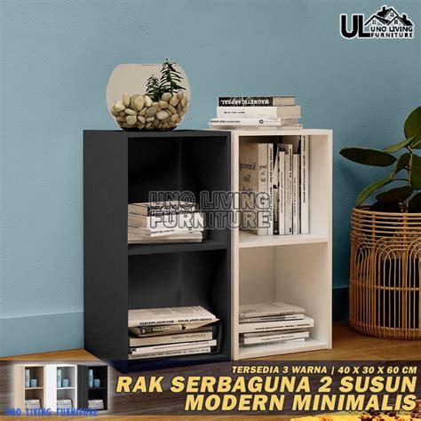 Jual RAK BUKU SERBAGUNA 2 SUSUN LEMARI BUKU RSG 2 SUSUN RAK SERBAGUNA