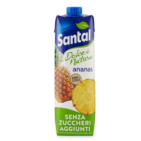 Succo Ananas Senza Zucchero L Santal Dambros Ipermercato