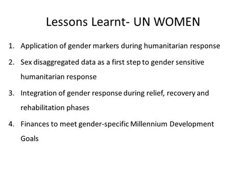 Successes And Lessons Learned ……………… Unicef Challenges Limited