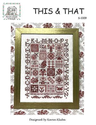 Cross Stitch Corner Rosewood Manor Designs This That