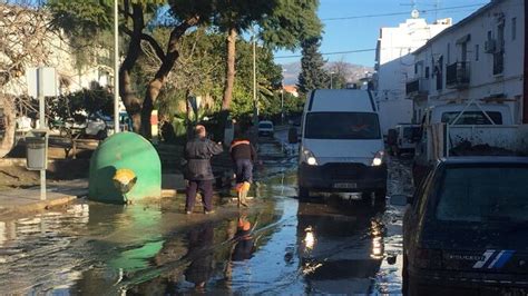 Imágenes de la inundación de El Trapiche en Vélez Málaga