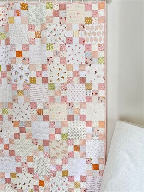 Scrappy Pink Irish Chain Quilt Artofit