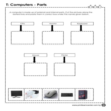 grade  computer worksheets  cbse class  computer