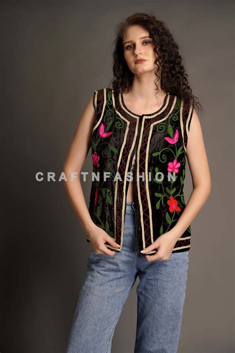 Stunning Embroidered Vest – Craft N Fashion